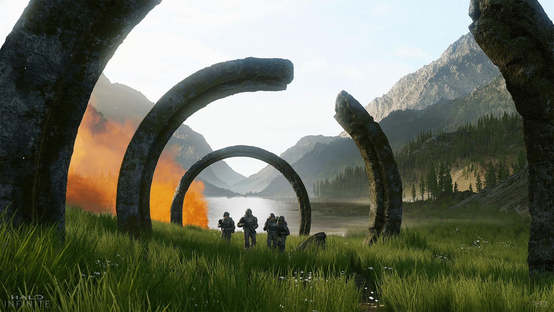 کاراکترها و محیط بازی Halo Infinite