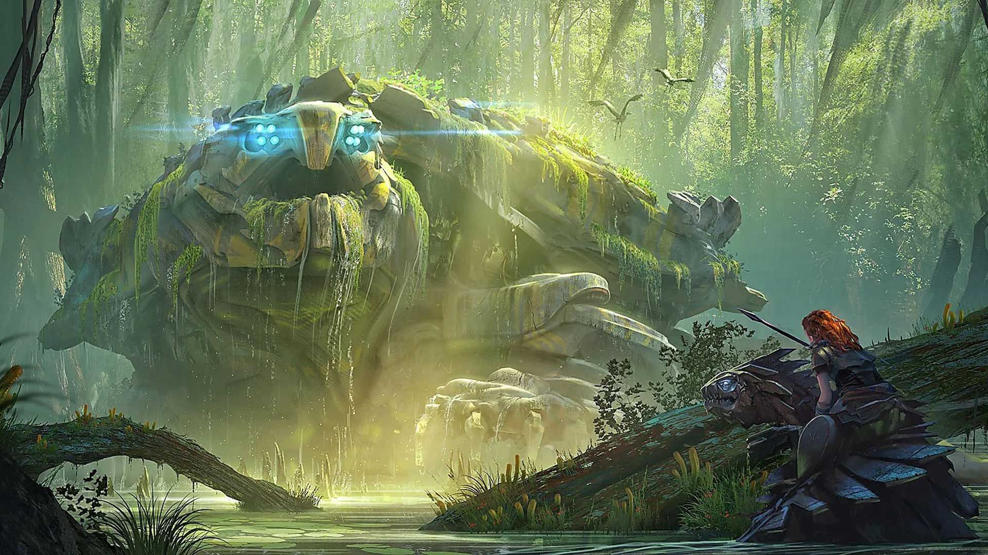 ایلوی در تصویر هنری رسمی بازی هورایزن فوربیدن وست