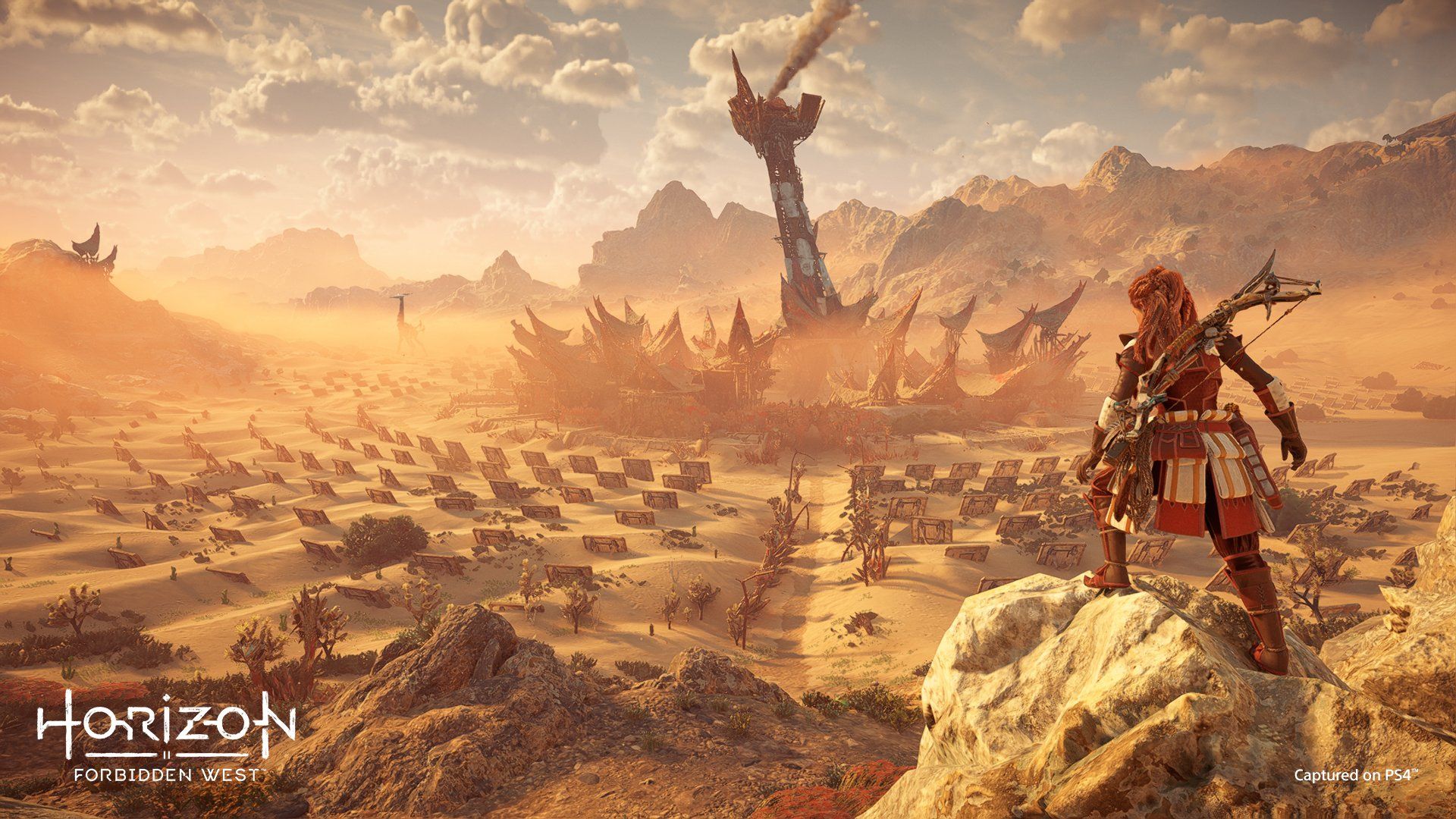 محیط بسیار بزرگ در نسخه PS4 بازی هورایزن فوربیدن وست استودیو گوریلا گیمز