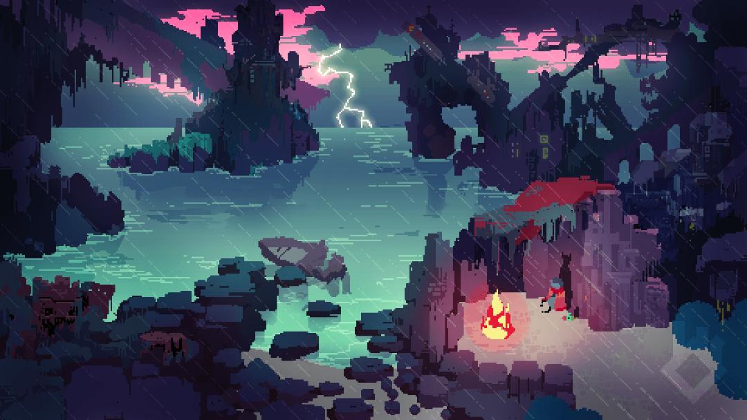 جهان چشم‌نواز بازی Hyper Light Drifter