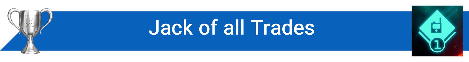 تروفی Jack of all Trades