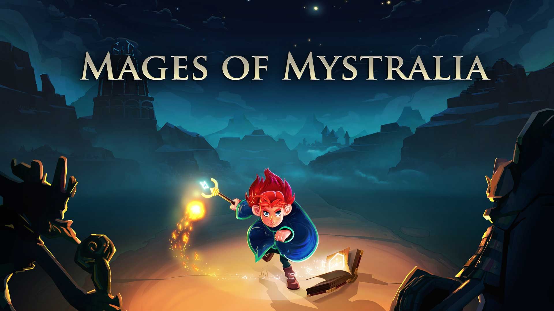 شخصیت مو قرمز در بازی Mages of Mystralia