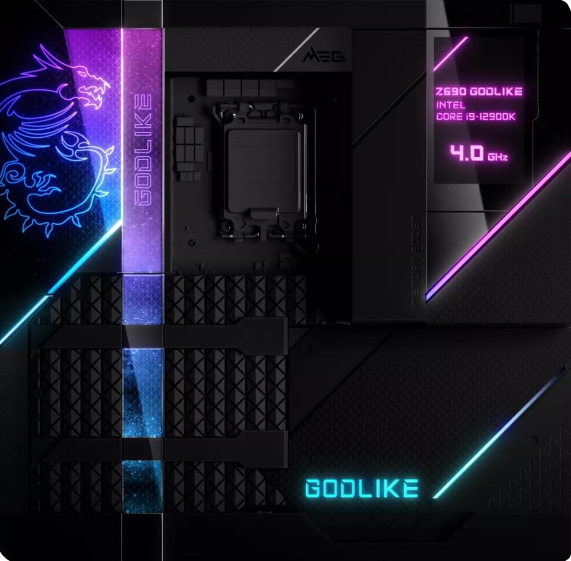 ظاهر مادربرد MSI MEG Z690 GODLIKE