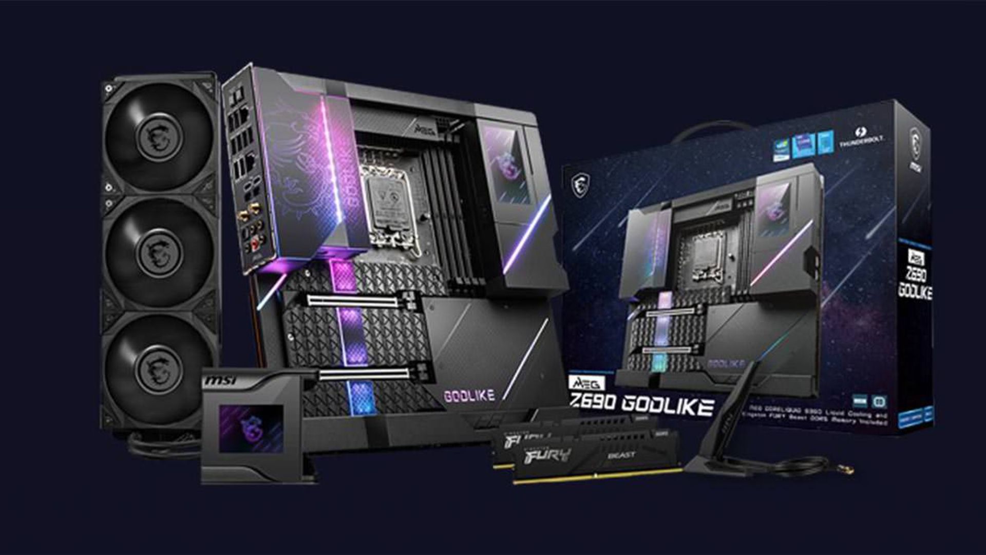مادربرد MSI MEG Z690 GODLIKE