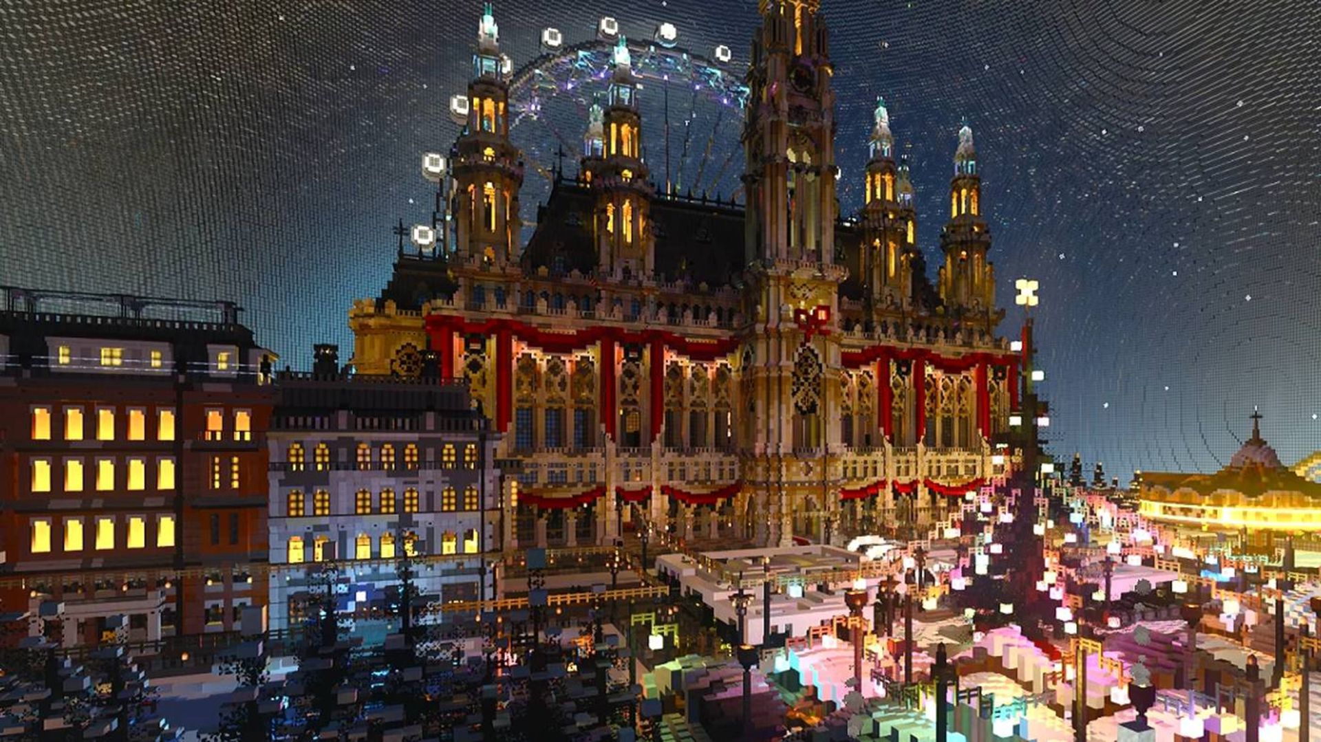 نقشه Minecraft Winter Wonderland