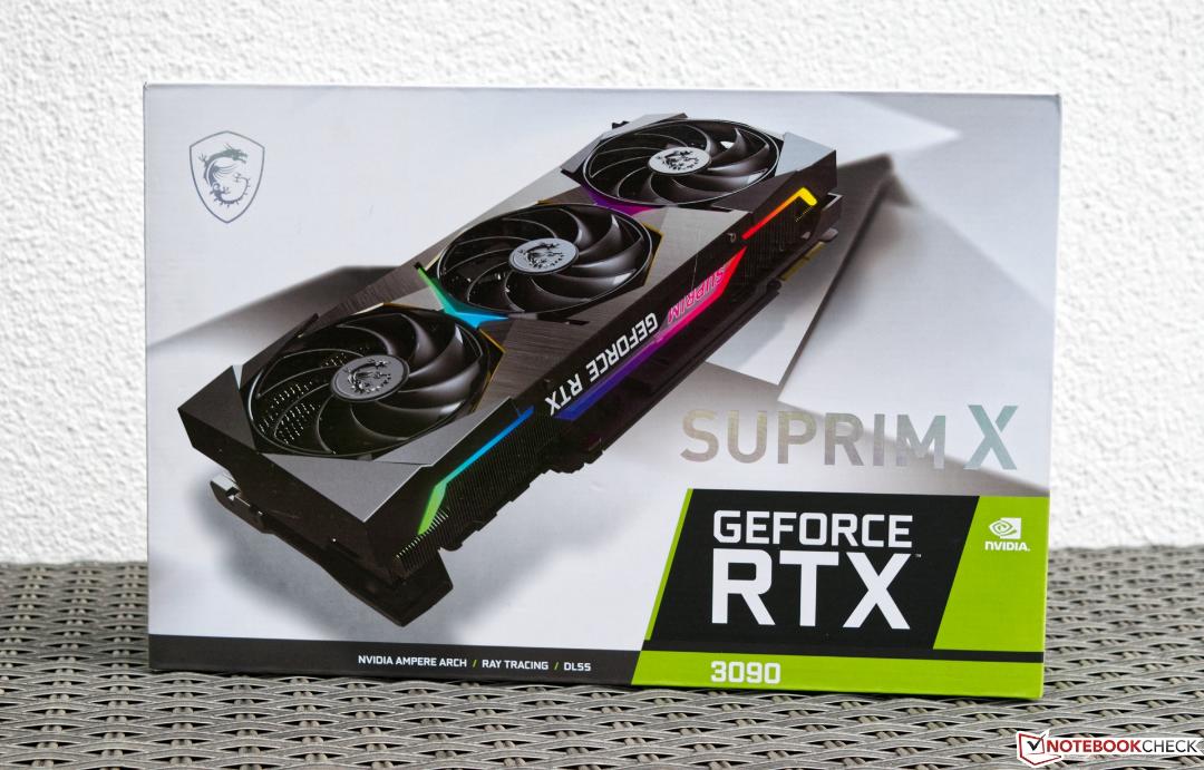 کارت گرافیک MSI GeForce RTX 3090 SUPRIM X