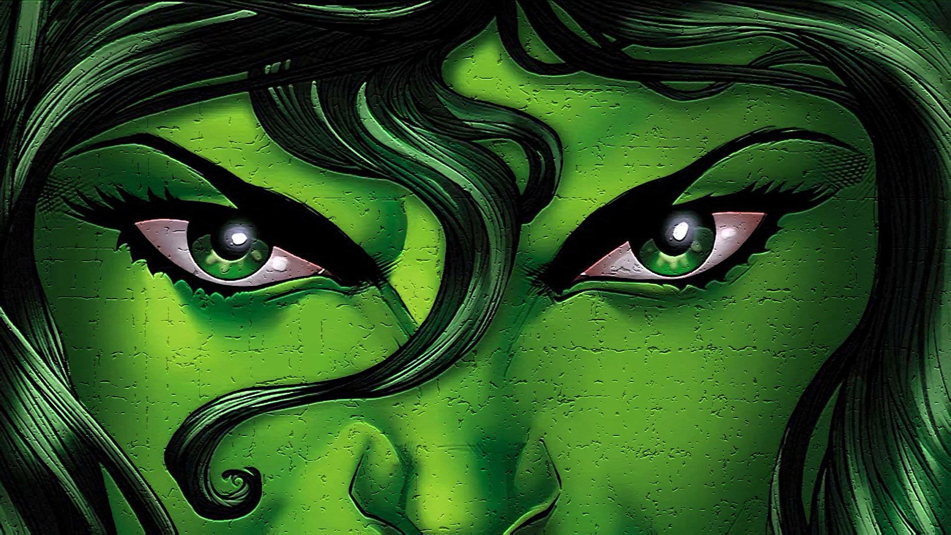 چهره کاراکتر She-Hulk