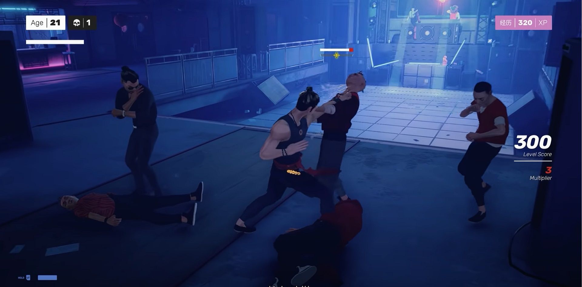 نبرد در کلاب در بازی سیفو