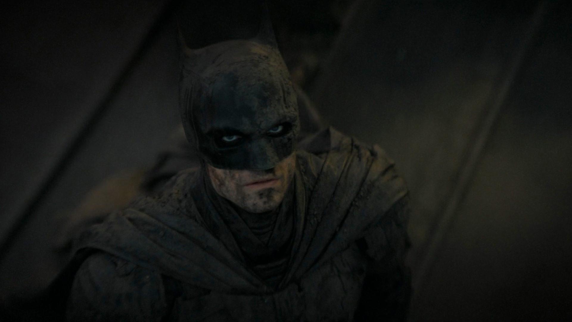 بتمن پس از خروج از خاکسترها در فیلم The Batman