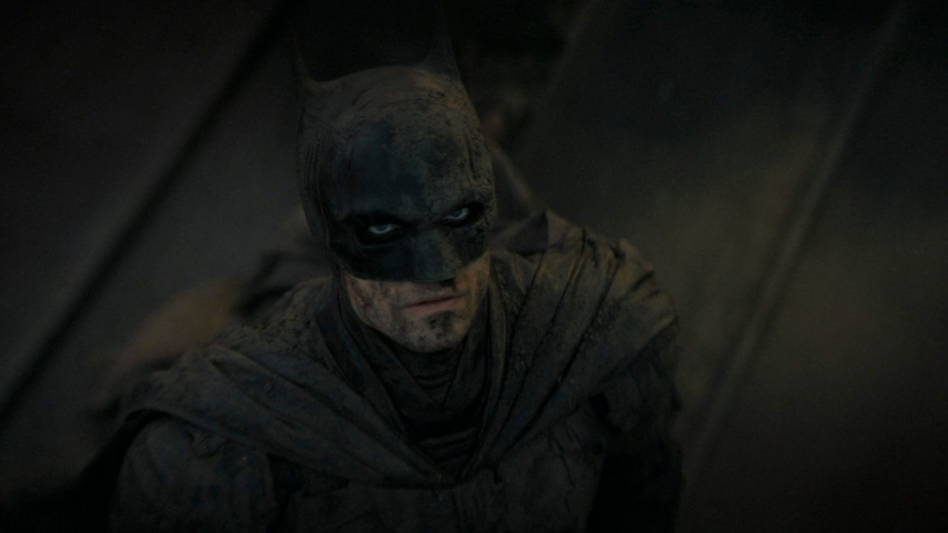 بتمن پس از خروج از خاکسترها در فیلم The Batman