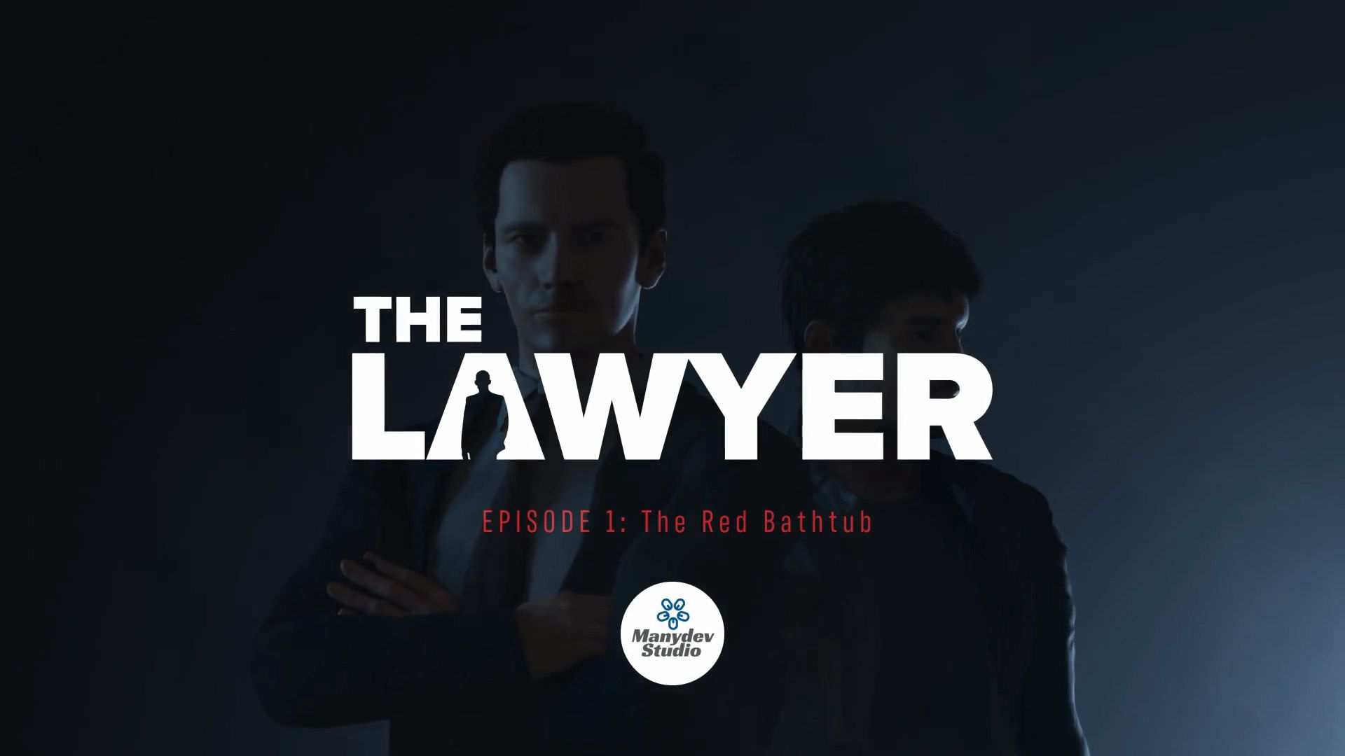 پوستر بازی ماجراجویی The Lawyer با حضور دو کاراکتر اصلی بازی