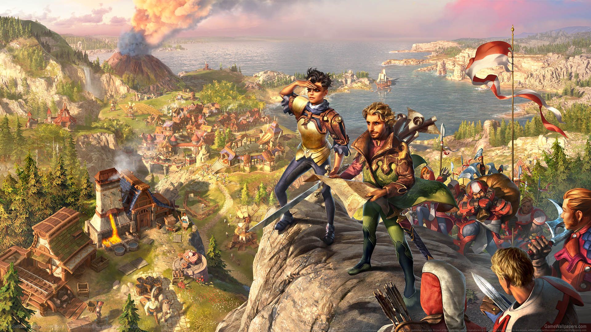 پوستر بازی The Settlers: History Collection
