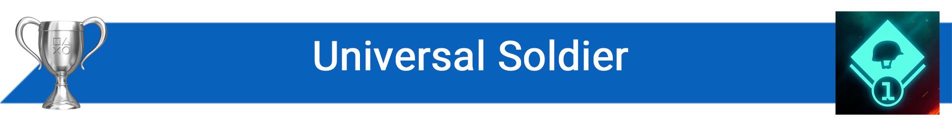 تروفی Universal Soldier