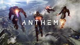 کارکترهای بازی Anthem در حال پرواز