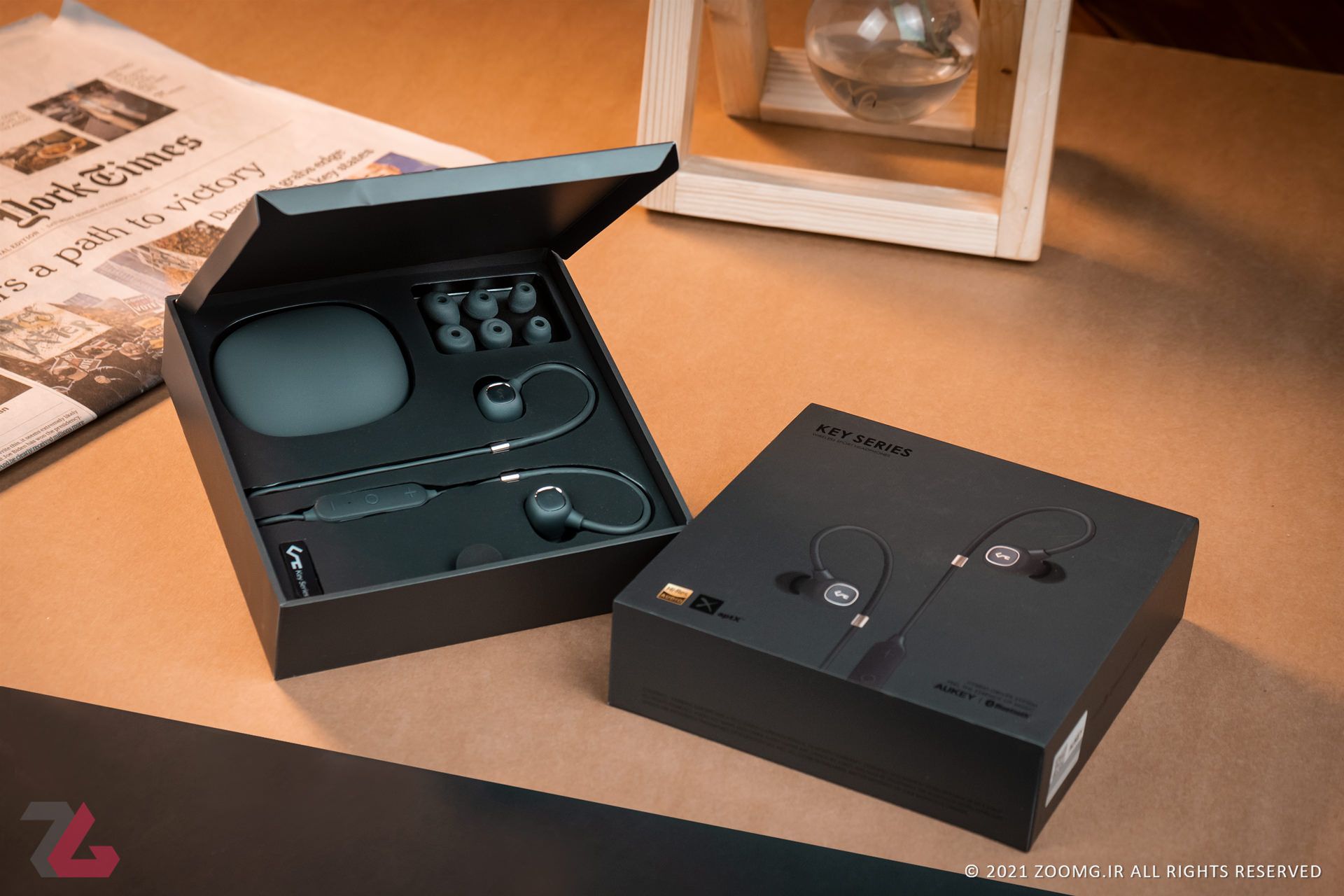 هدفون Aukey به همراه جعبه