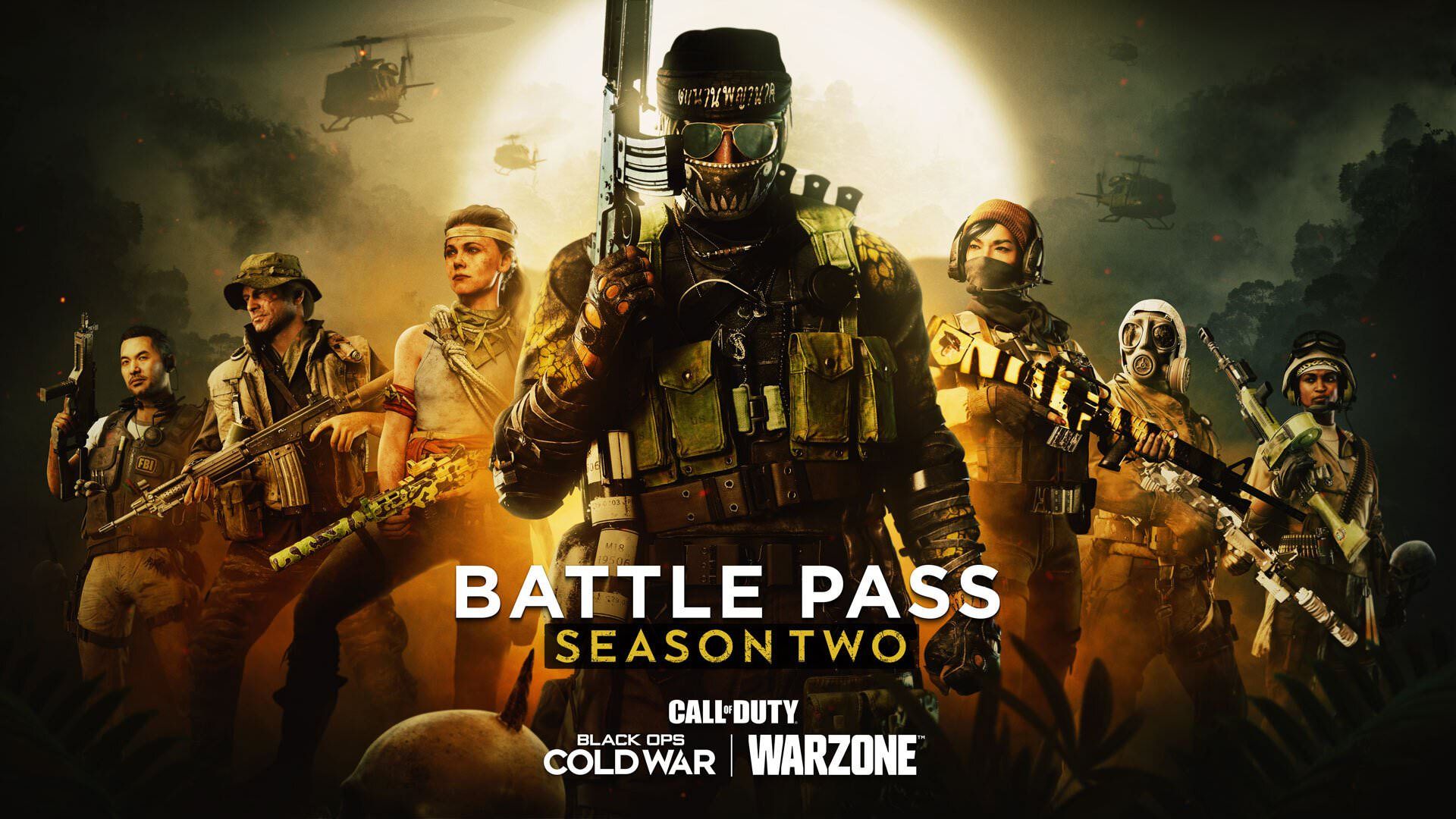 پوستر بتل پس فصل دوم بازی Call of Duty: Black Ops Cold War