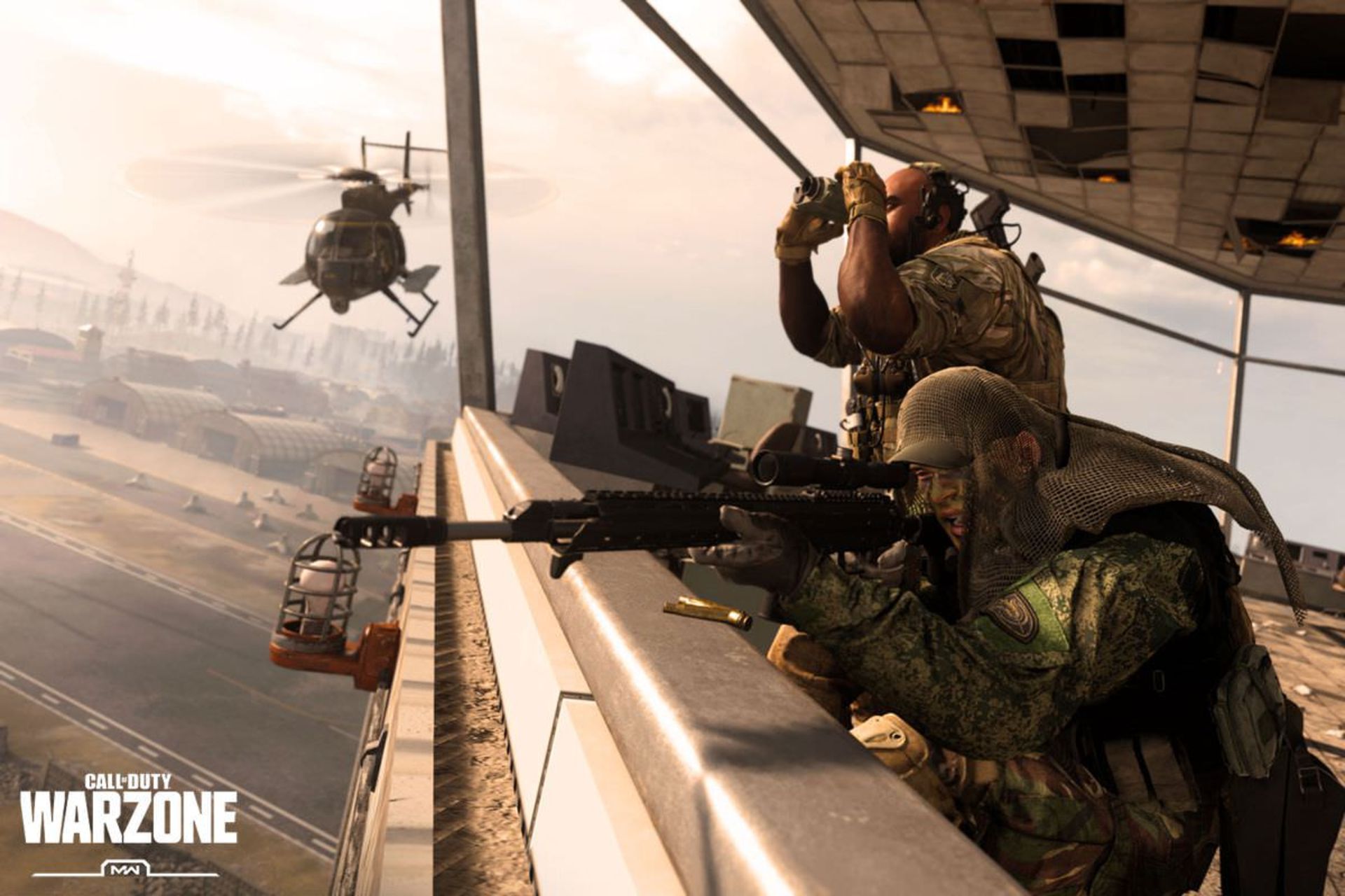 نمایی از بازی call-of-duty-warzone