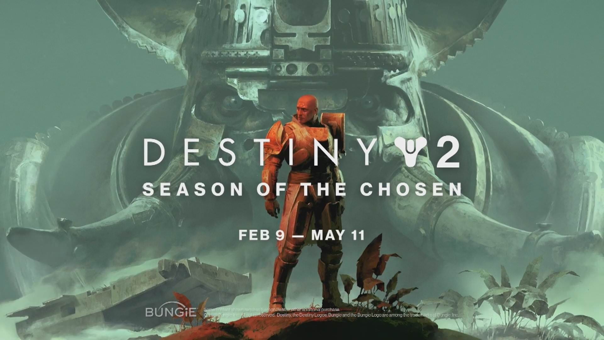 فصل Season of the Chosen بازی Destiny 2