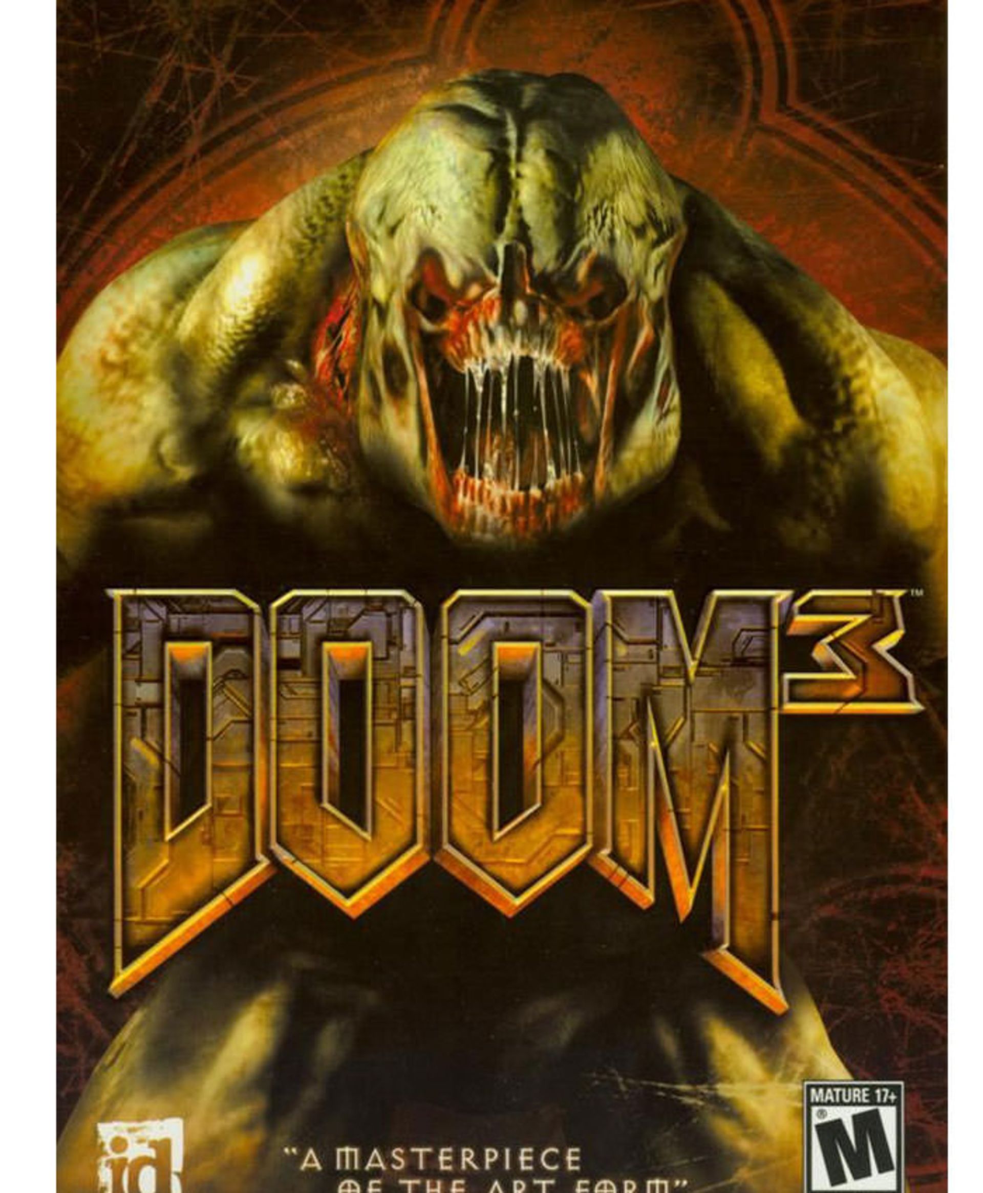 کاور آرت رسمی بازی Doom 3