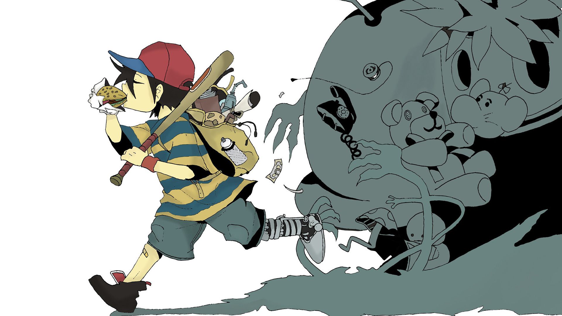 شخصیت اصلی بازی Earthbound