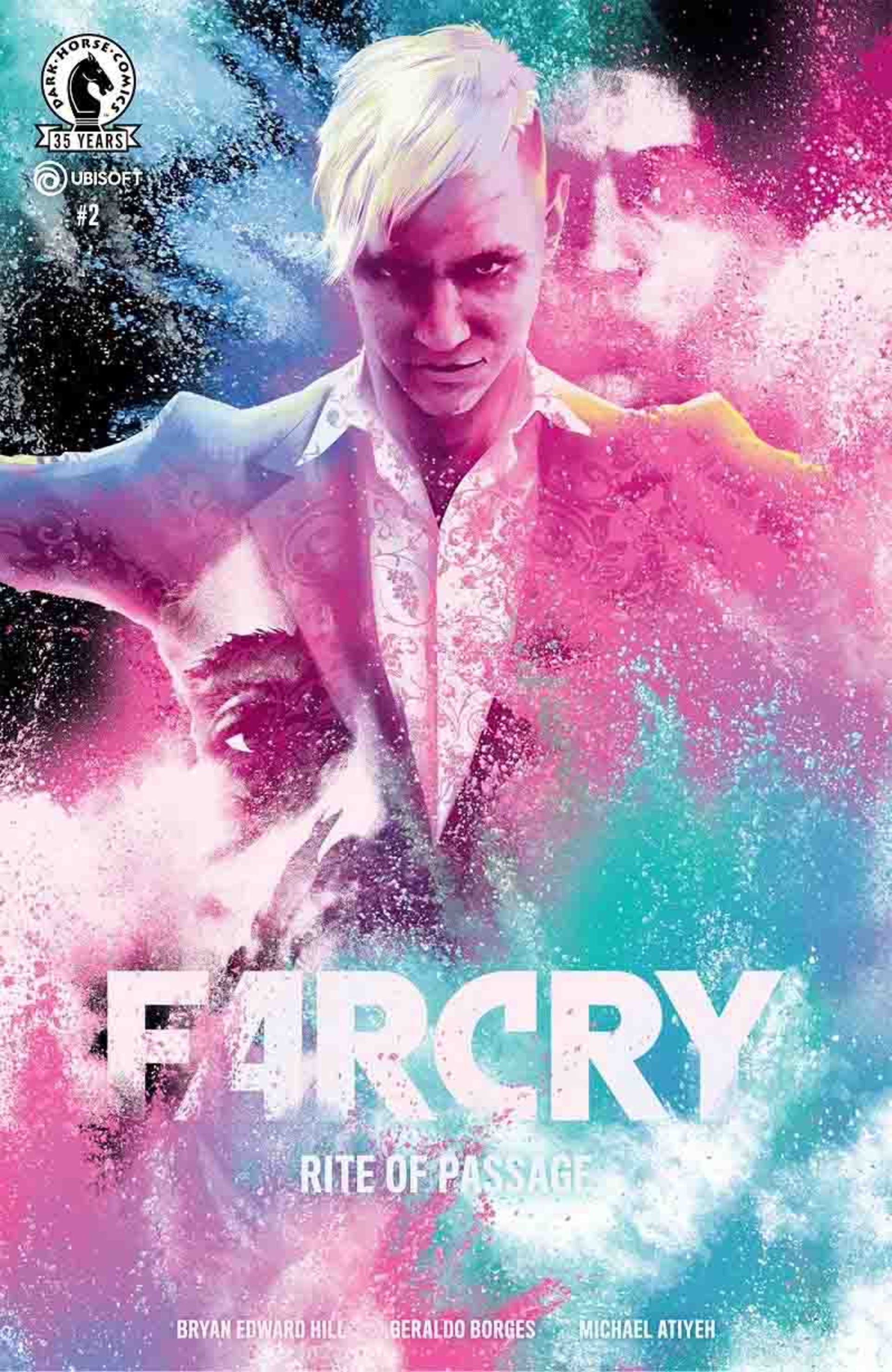 پیگن مین از بازی Far Cry 4 روی جلد قسمت دوم سری کتاب کمیک Far Cry: Rite of Passage 