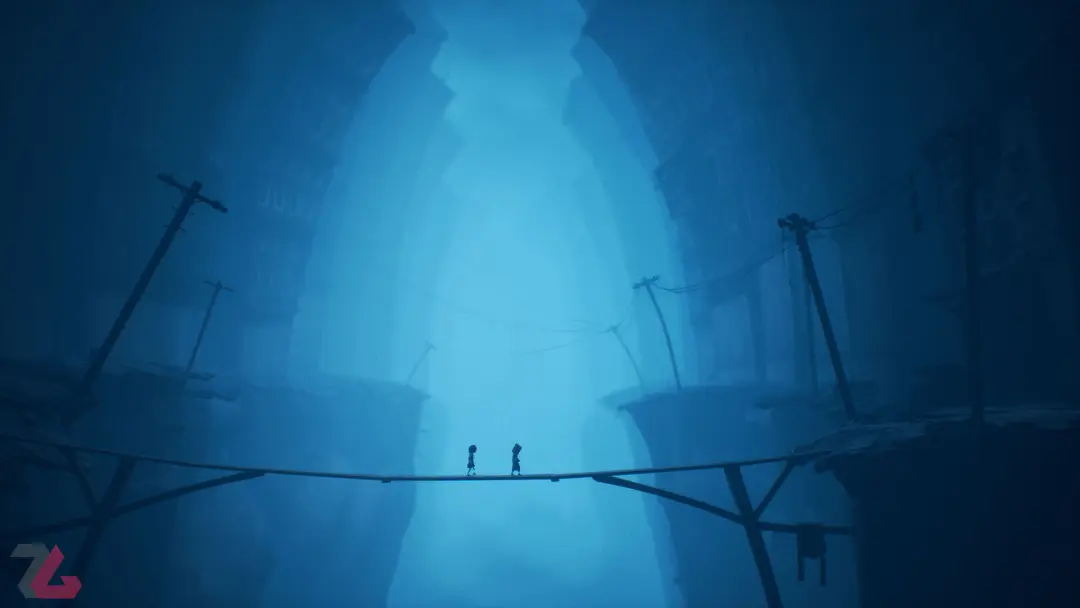 حرکت روی پل در بازی Little Nightmares 2