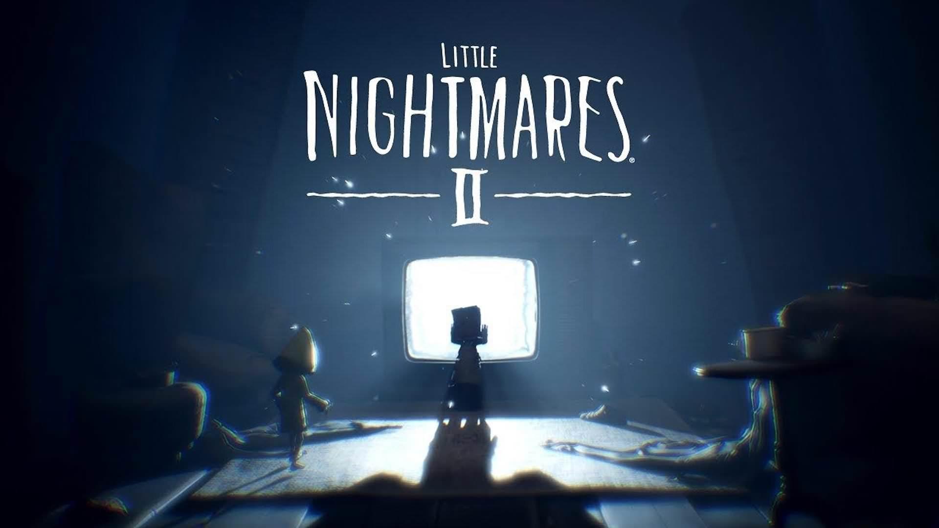 تلویزیون و لوگوی little nightmares 2