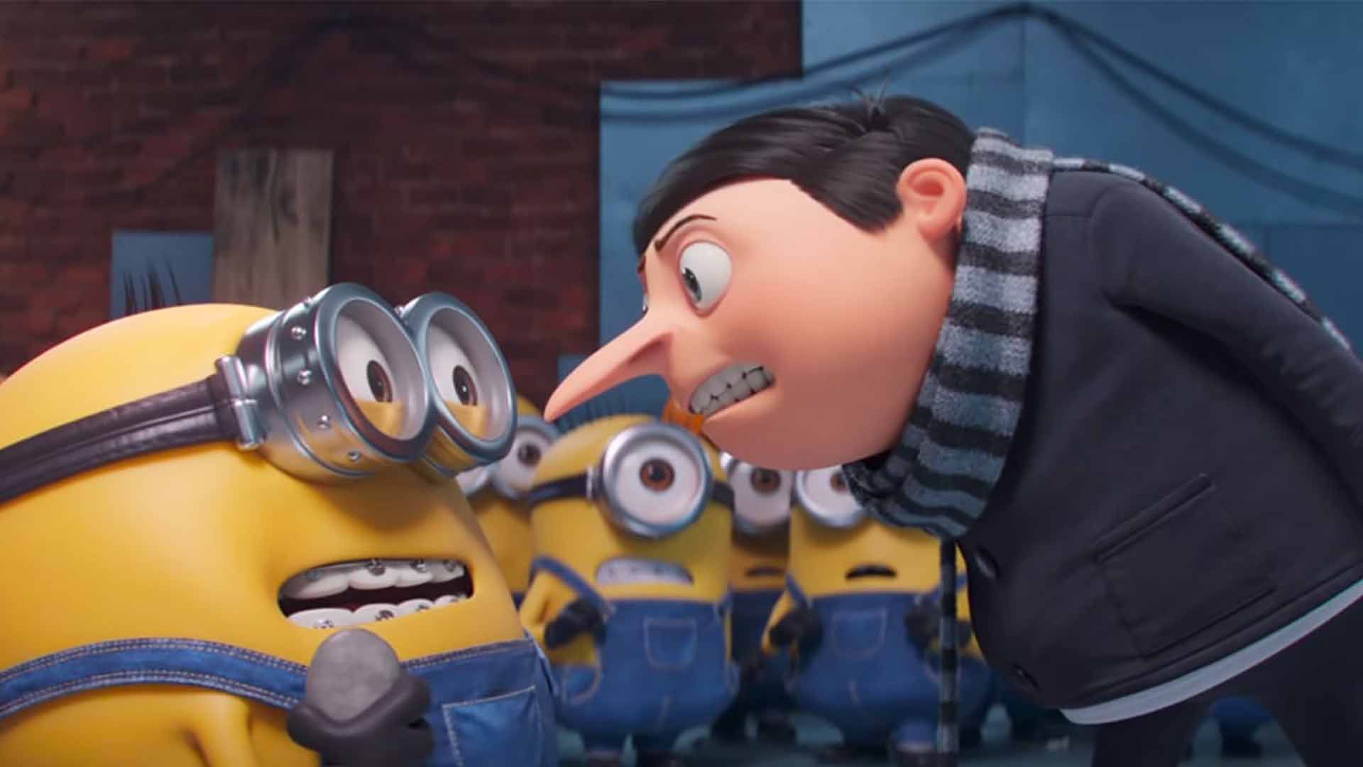 مینیون‌ها در فیلم جدید Minions: The Rise of Gru