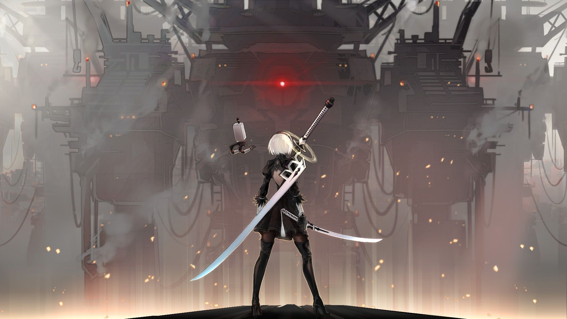 پوستر بازی NieR: Automata