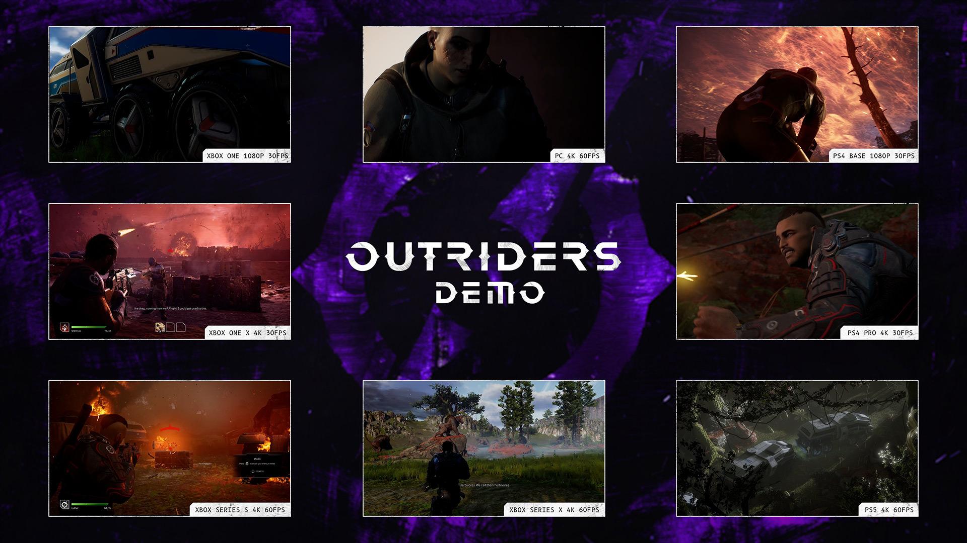 نسخه دمو و آزمایشی بازی Outriders
