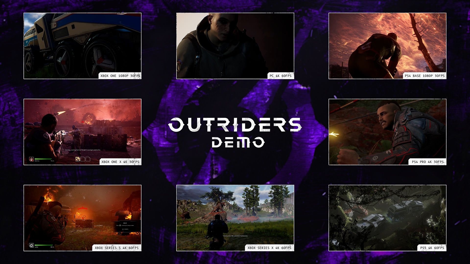 نسخه دمو و آزمایشی بازی Outriders