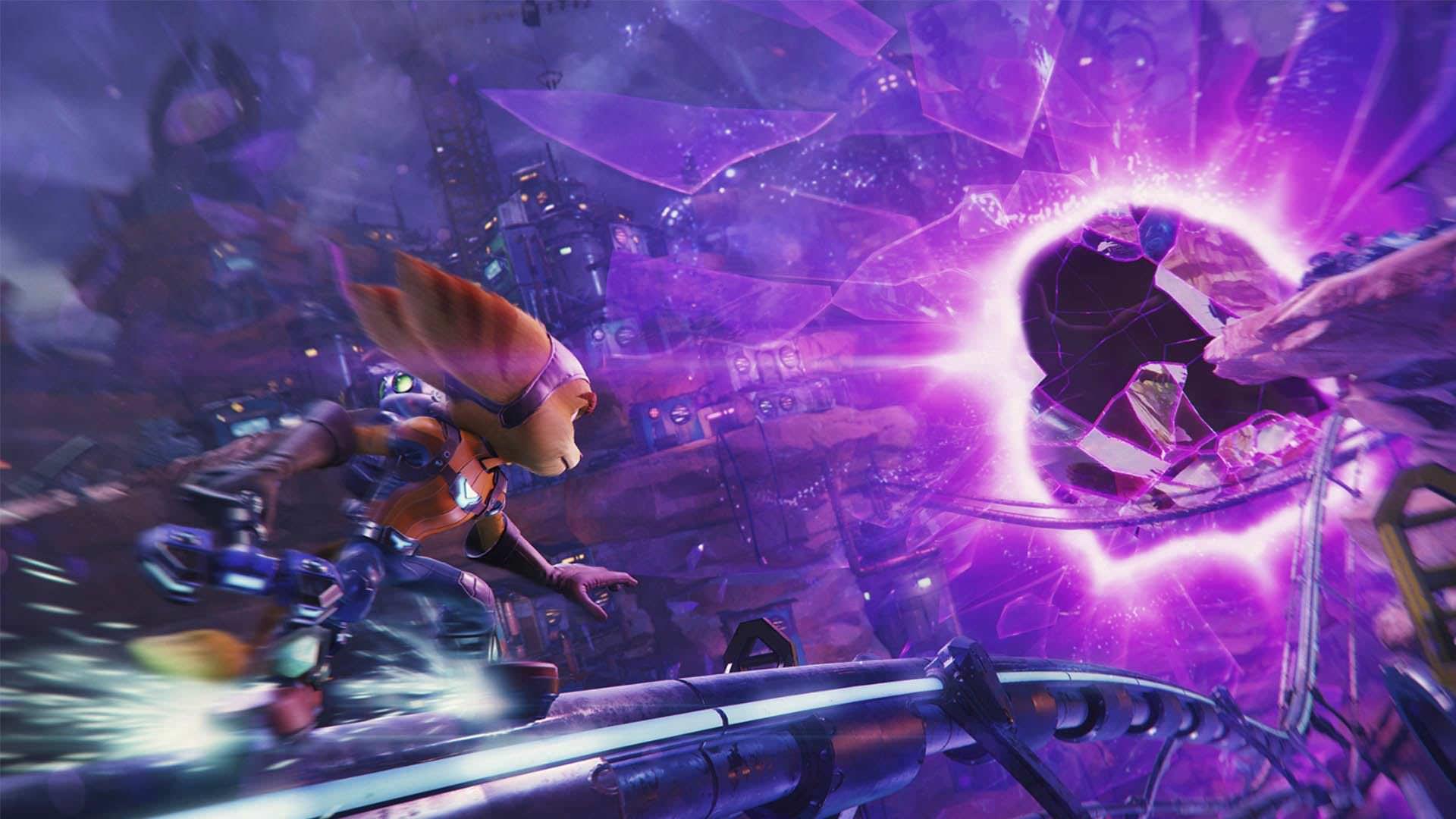 ورود رچت و کلنک به بعدهای دیگر در بازی Ratchet and Clank: Rift Apart