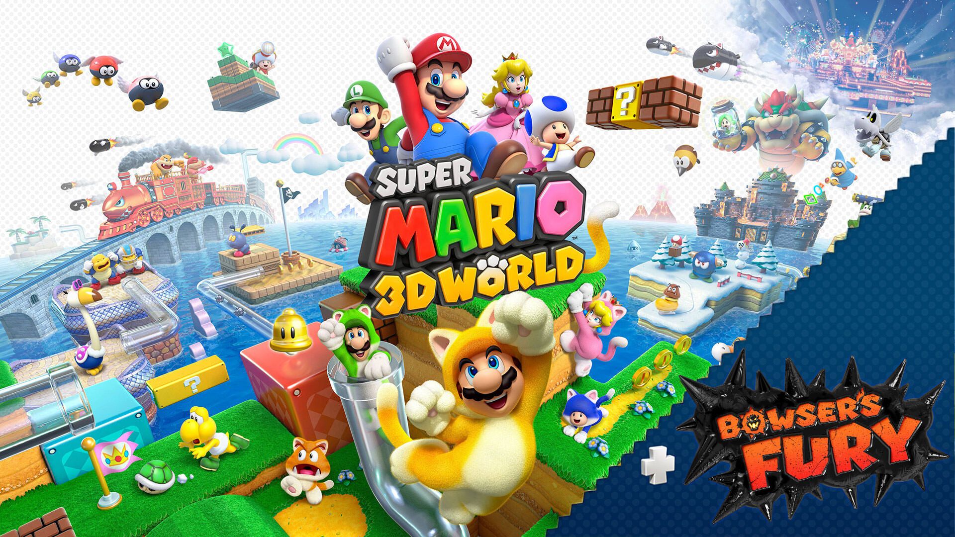 ماریو و دوستانش در Super Mario 3D World + Bowser's Fury