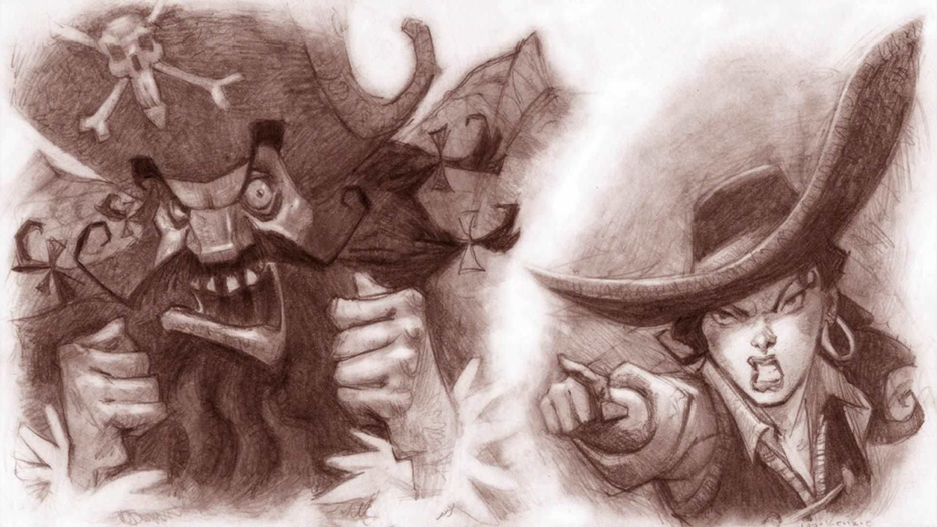 الین و لی‌چاک در انیمیشن سینمایی The Curse of Monkey Island