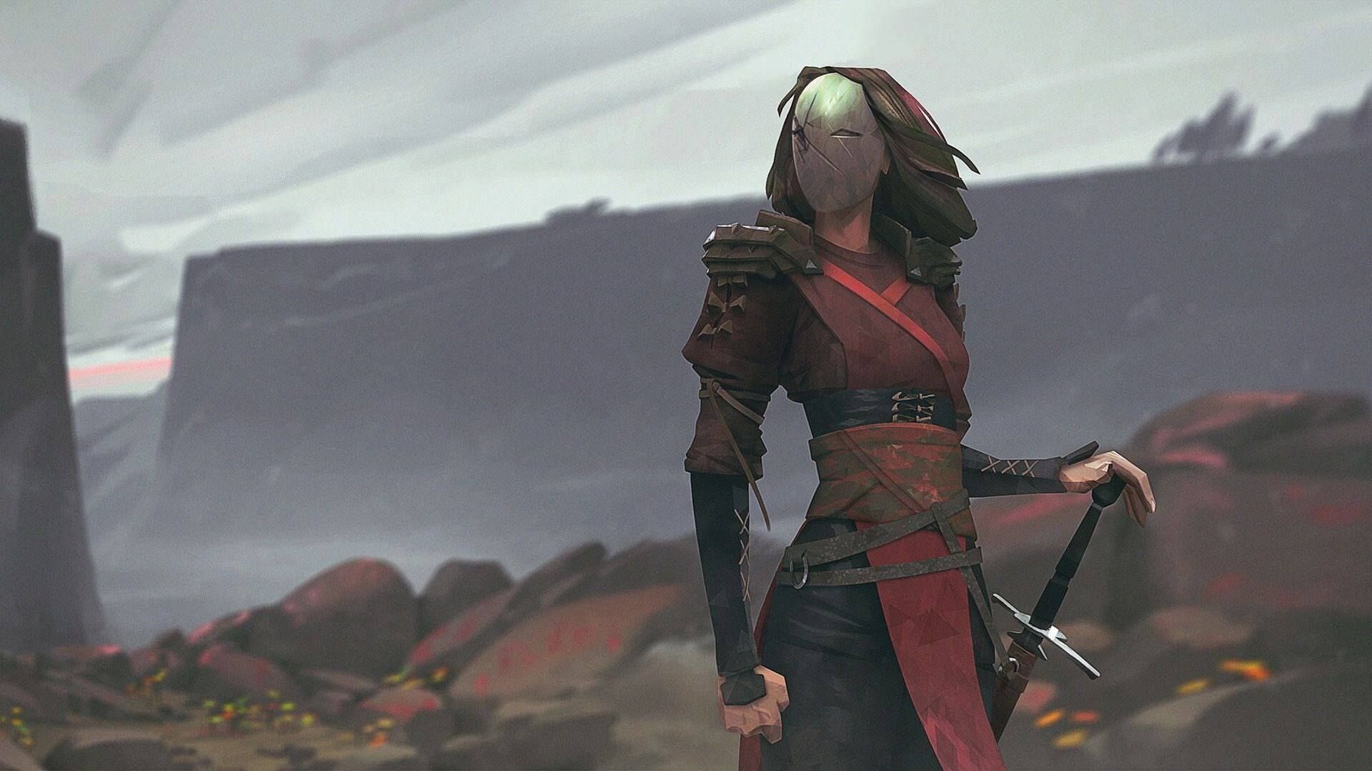 مبارز زن در بازی Absolver