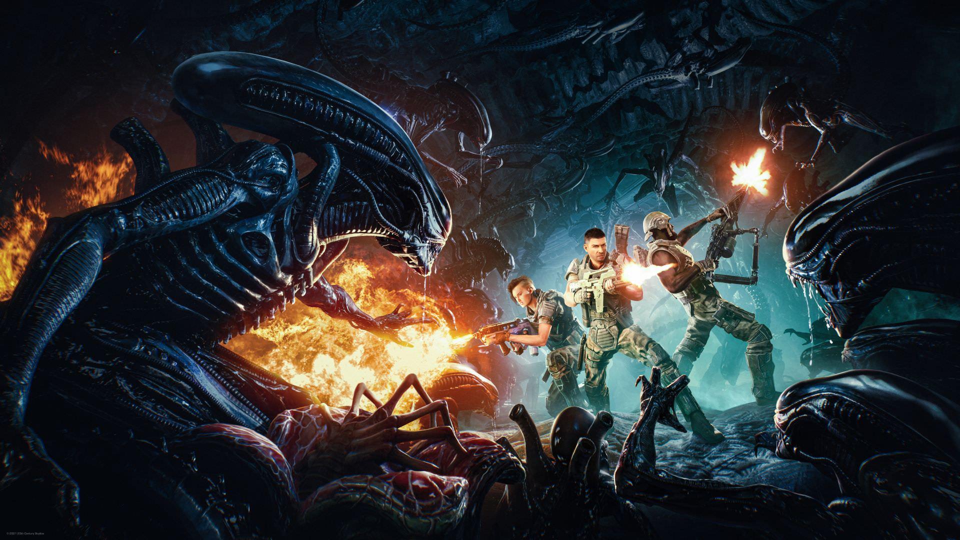 هیولا بازی Aliens: Fireteam