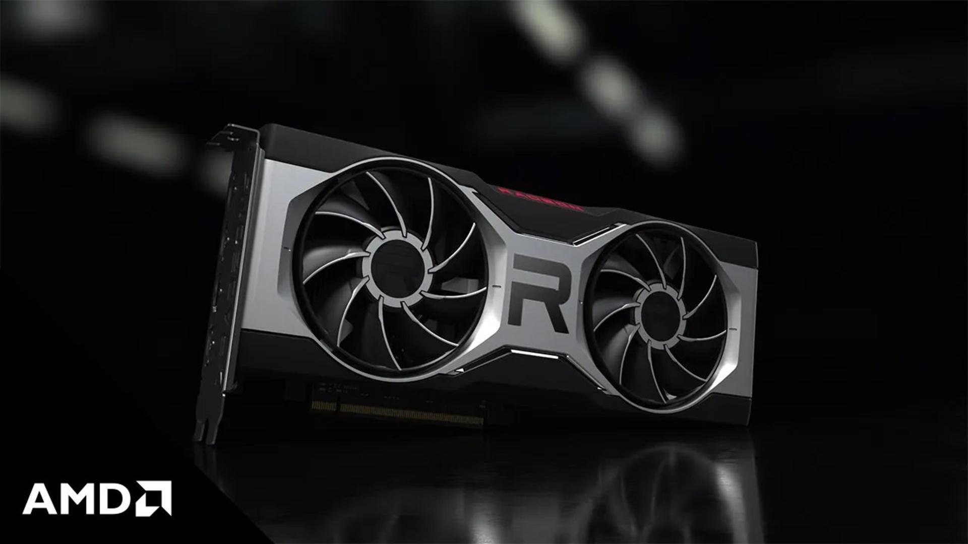نمایی از طراحی کارت گرافیک AMD Radeon RX 6700 XT