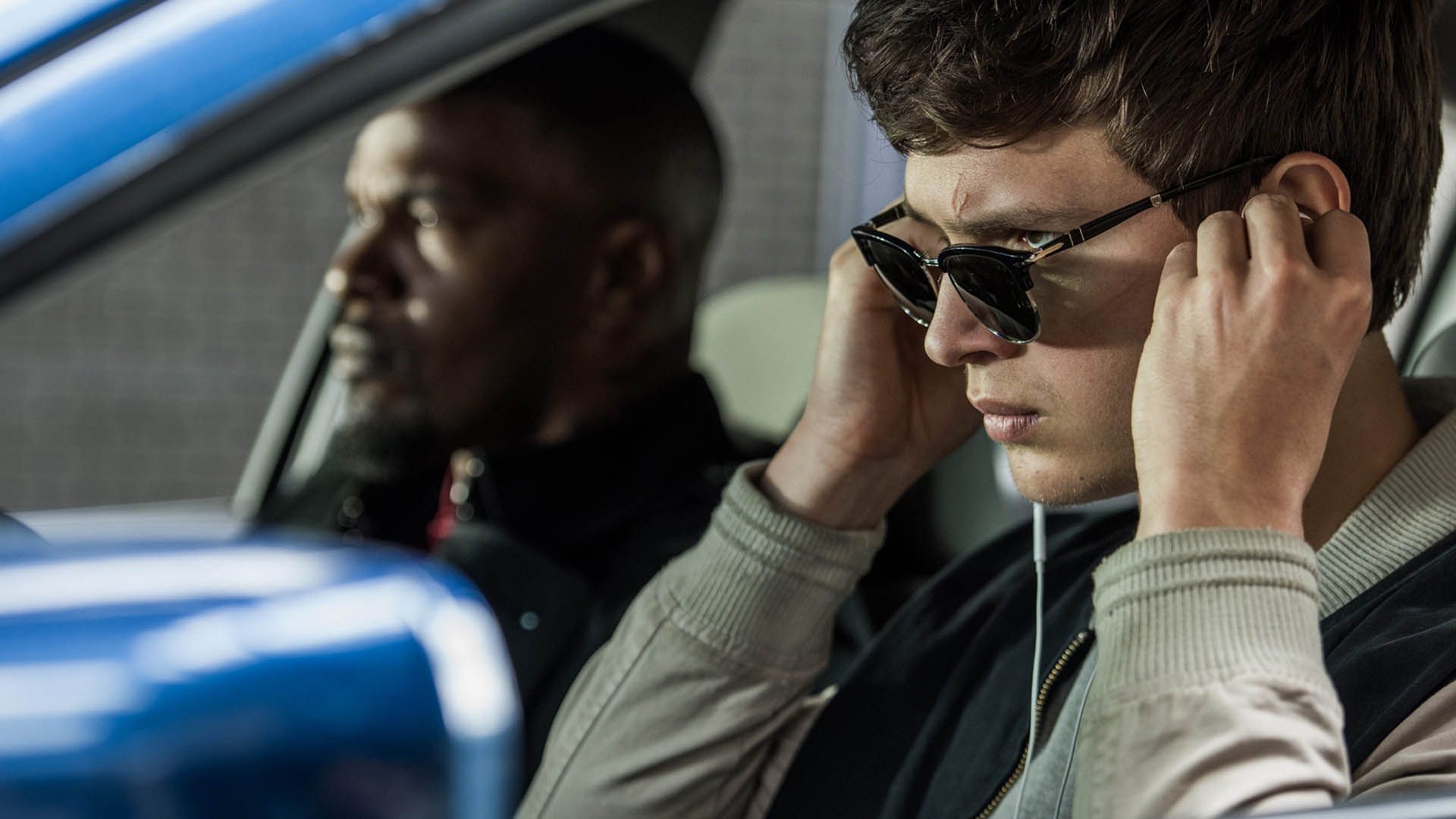 کاور فیلم baby driver با حضور جیمی فاکس