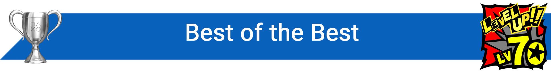 تروفی Best of the Best
