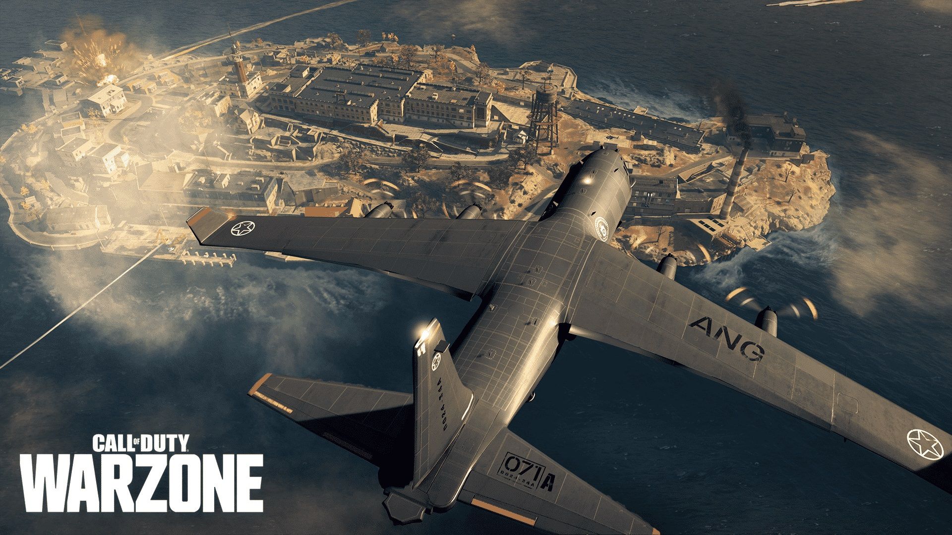 نمایی از نقشه بازی Call of Duty Warzone