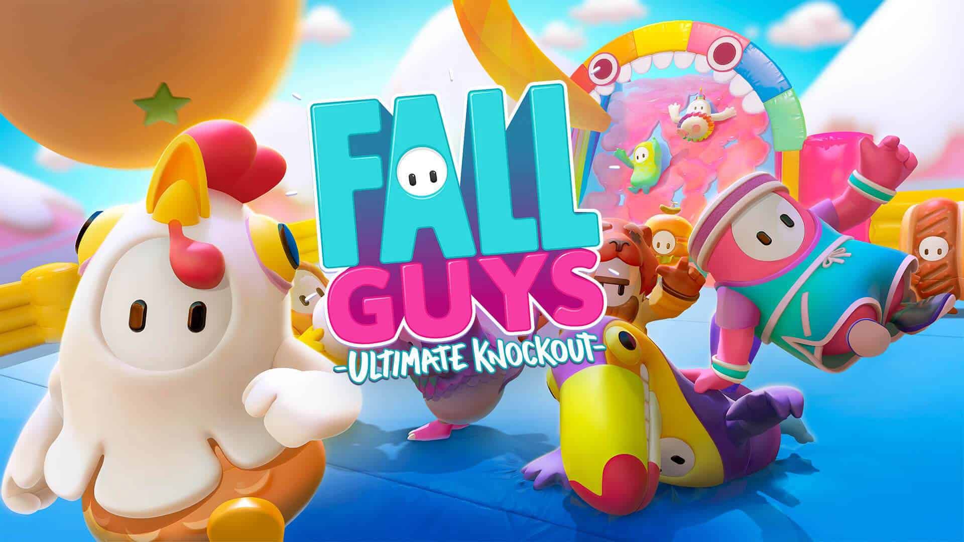 تلاش کاراکترهای Fall Guys برای بقا در بازی