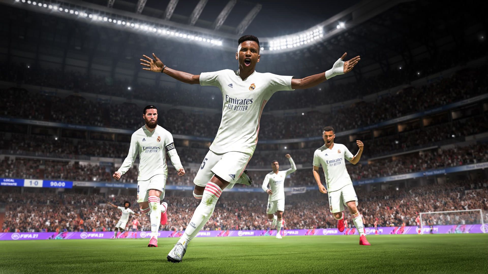 تیم رئال مادرید در بازی FIFA 21 
