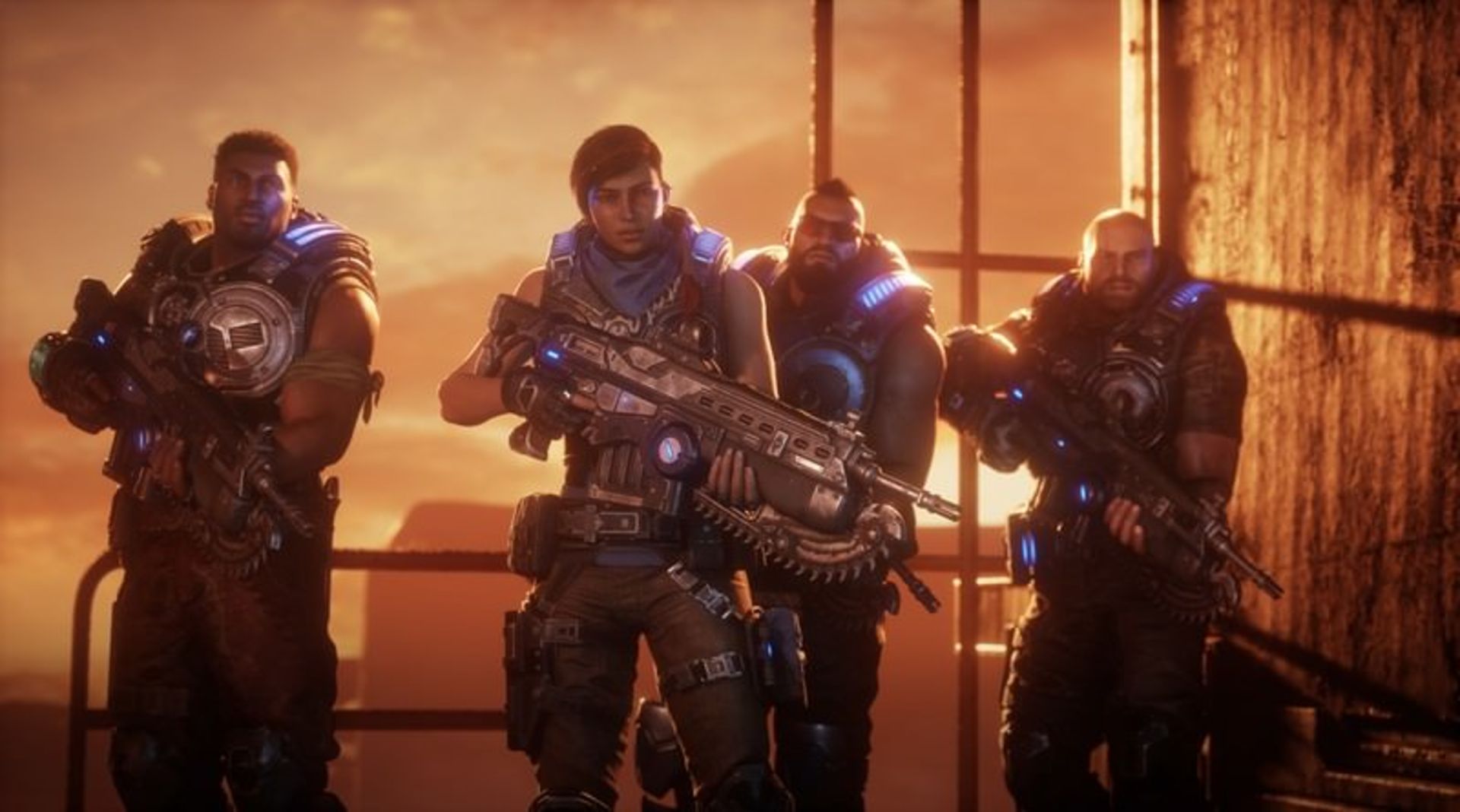 شخصیت های بازی gears 5