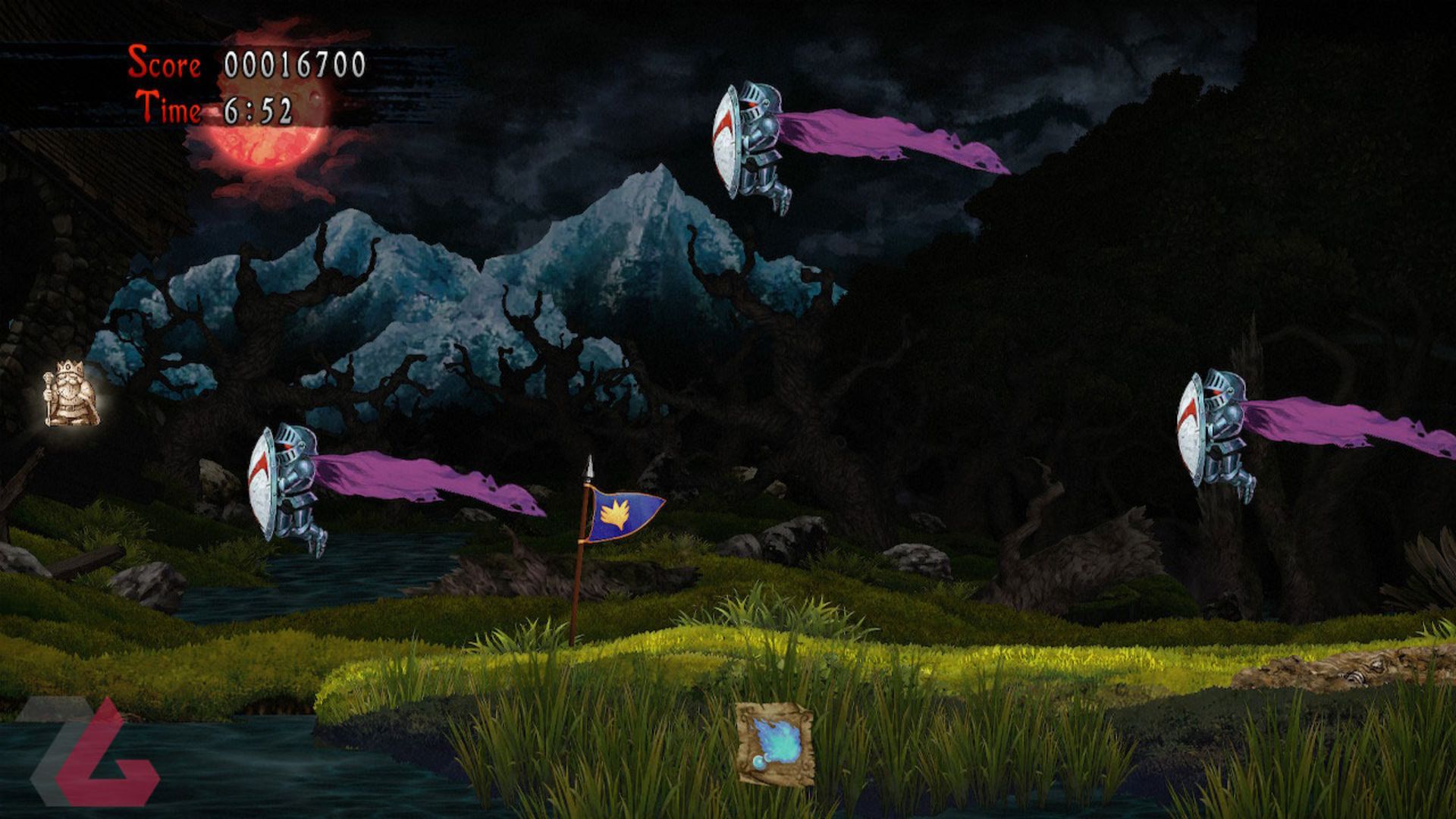 دشمنان در بازی Ghosts 'n Goblins Resurrection