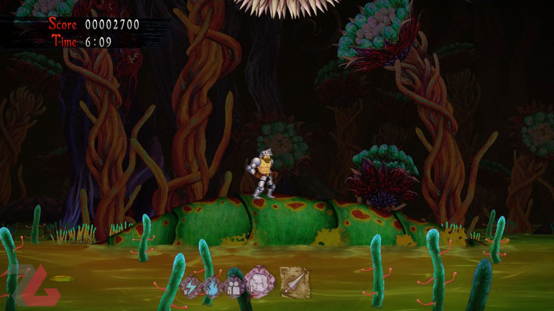 2021-3-ghosts-n-goblins-worms-fight