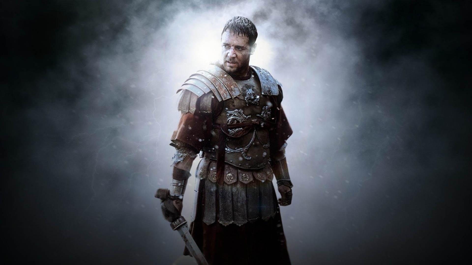 کاور فیلم gladiator با ایفای نقش راسل کرو