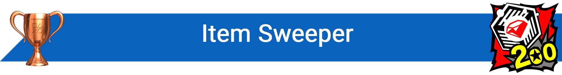 تروفی Item Sweeper