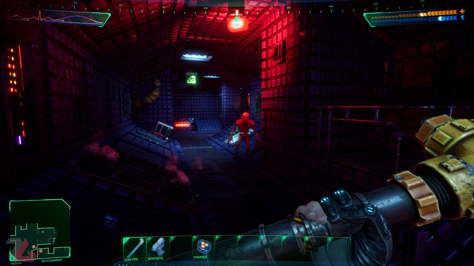 تصویر یکی از هیولاهای بازی System Shock Remake