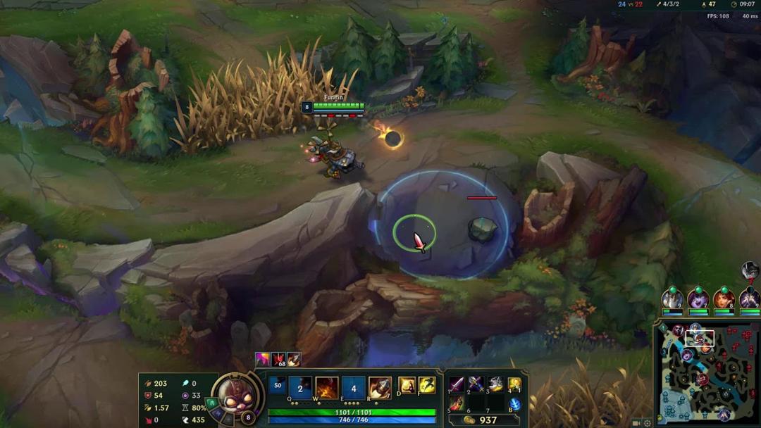 گیم پلی بازی موبا League of Legends