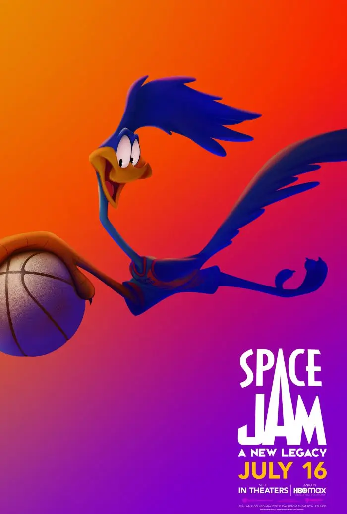 میگ میگ در پوستر Space Jam: A New Legacy